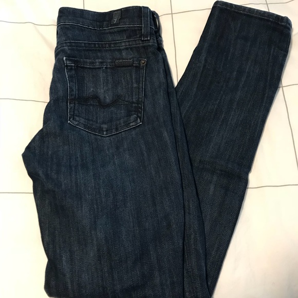 7 For All Mankind Denim - 7 For All Mankind Gwenevere Skinny Jeans